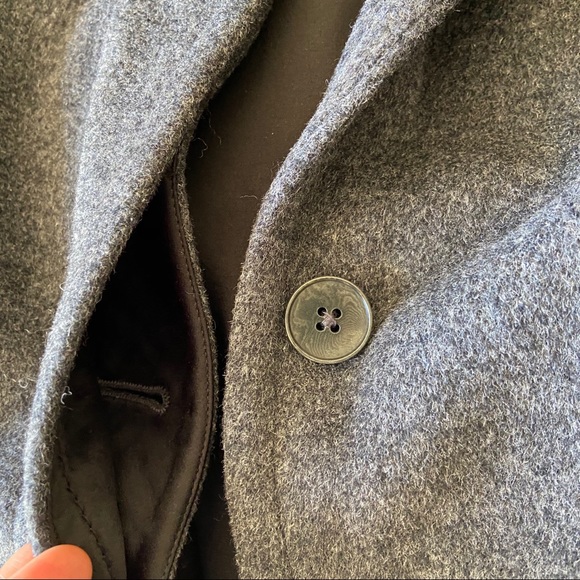 vintage | jacob | wool tie-waist coat - Picture 11 of 16